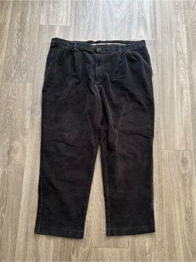 Geoffrey Beene Black Corduroy Pants 42x28